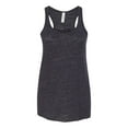 thumbnail image 1 of Bella Ladies Flowy Racerback Tank, XS, Charcoal Black Slub, 1 of 1