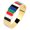 color, variant on Trendy Steel Wristband Modern Geometric Bangle With Secure Lock Mechanism Unisex Jewelry Gift