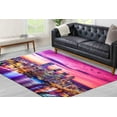 thumbnail image 3 of Pittsburgh City at Night Rugs, City at Night Rugs, Pittsburgh Rug, View Rugs, Gift For Her, Non-Slip Carpet, Soft Rug, Large Rug, 1.7'x2.3' - 50x70 cm, 3 of 8