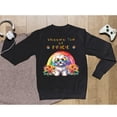 thumbnail image 5 of Wagging Tail Maltese Celebrates Rainbow Pride Month LGBT LGBTQ+ Sweatshirt Unisex Merch Maltese Dog Lover Gifts Idea - 01003, 5 of 6