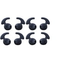 thumbnail image 1 of Samsung Eargel Earbud Tips Lunies Antideslizante Soft Silicone Sport Running Earphone Covers para Samsung Galaxy S6 9200 S7 Edge Note 5 Earbuds 4 pares Negro, 1 of 3