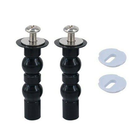 

2 Pcs Toilet Seat Fix Expansion Screw Hinges Tool Universal Toilet Lid Screws
