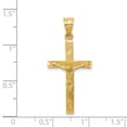 thumbnail image 2 of 14K Yellow Gold Crucifix Pendant, 2 of 2