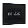 thumbnail image 2 of Trademark Fine Art 'Love Lives Here' Canvas Art by Michael Mullan, 2 of 4