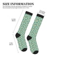 thumbnail image 4 of Sikiie SHIBA WITH FLORAL 1 Pairs Compression Socks for Men and Women 15-20 mmHg Running Support Socks, 4 of 7