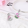 thumbnail image 2 of MULA 925 Sterling Silver Charms for Women Flamingo Beads for Bracelet and Necklace Gift for Her, 2 of 6