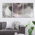 thumbnail image 2 of wall26-3 Piece Canvas Wall Art-Abstract Artwork Grey Ink Painting-Giclee Painting Wall Bedroom Living House Decoration Home Art - 24"x36" x 3 Panels, 2 of 3