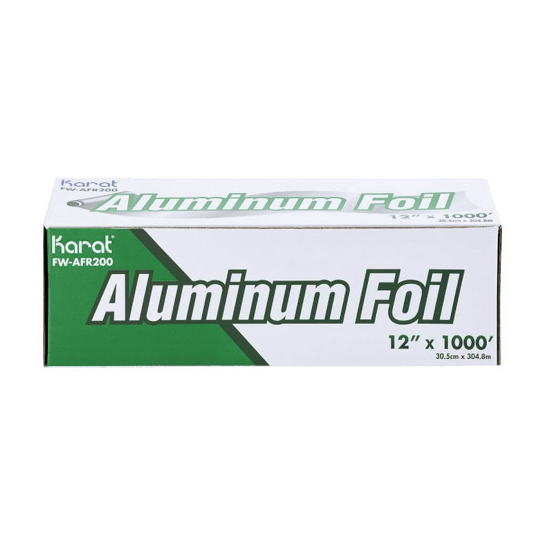 Karat 12x 1000' Standard Aluminum Foil Roll