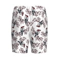 thumbnail image 4 of Picia Bird Pajama Shorts for Men, Men's Pajama Bottoms, Sleepwear,Short Pajama Pants-Large, 4 of 9
