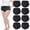Black, variant on 9 Pcs Reusable Incontinence Plastic Pants, Waterproof Leakproof Adult Diaper Cover for Mild to Moderate Incontinence, Breathable & Comfortable Pull-On Design for Daily Protection