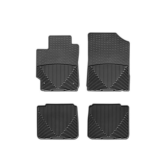 WeatherTech All-Weather Floor Mats compatible with 2007-2011 Toyota Camry - 1st & 2nd Row, Black