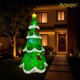 thumbnail image 4 of Inflable de Navidad árbol navideño christmas tree MEGA gigante con multi led ESTELAR DE 4m de alto Artego, 4 of 6