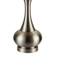 thumbnail image 4 of Benzara BM240923 Table Lamp with Pot Bellied Shaped Base, Silver, 4 of 5