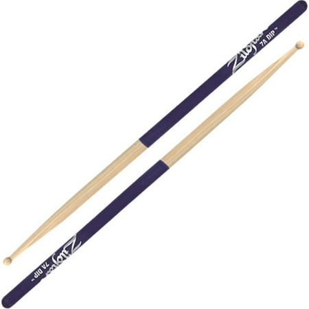 7AWP 7A Wood Purple Dip Drumsticks 6 Pair