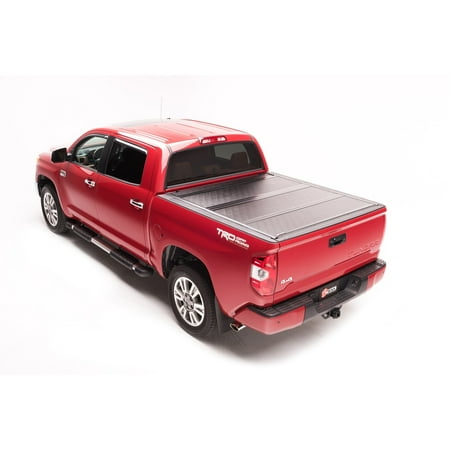 BAK Industries 226410 BAKFlip G2 Hard Folding Truck Bed Cover; Rail Mounts Near Top Of Bed Rail; Rails Can Be Lowered Using Drop Down Brackets Without Cargo Channel