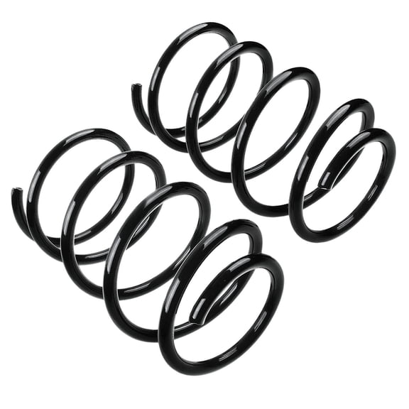 A-Premium 2Pcs Front Suspension Coil Spring Set Compatible with Hyundai Elantra 2007 2008 2009 2010 2.0L, Driver and Passenger Side, Replace# 546302H110, 546302H410