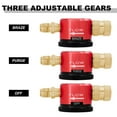 thumbnail image 3 of 1Pc 1/4Inch Nitrogen Purge Tool Connector Regulator With 3 Point Position Dial For Hvac Equipment System Flushing Brazing, 3 of 8