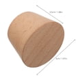 thumbnail image 2 of LOLIPPYY 4-Piece Wood Ski Board Hooks Vertical Wall Mount Rack for Indoor Snowboard Storage and Organization, 2 of 6