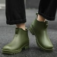 thumbnail image 5 of CHICVOMEY Women's Waterproof Chelsea Rain Boots Anti-Slip Work Boots for Gardening Fishing & Outdoor Ankle-Length Traction Sole Boots for Women & Men, 5 of 8