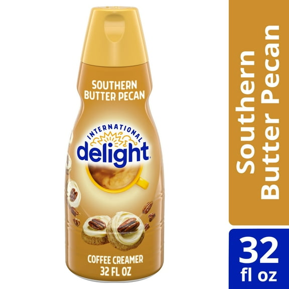 International Delight Southern Butter Pecan Coffee Creamer, 32 fl oz Bottle