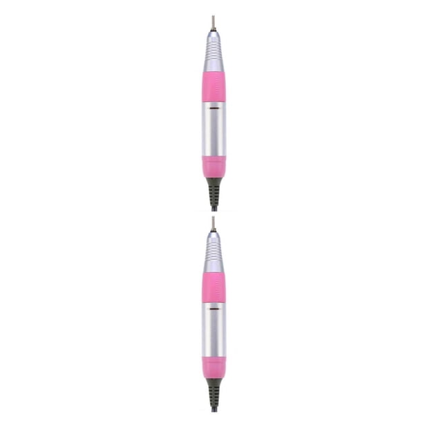 Torno de manicura Scienceny mango de taladro de uñas 2Conjunto Rosa roja