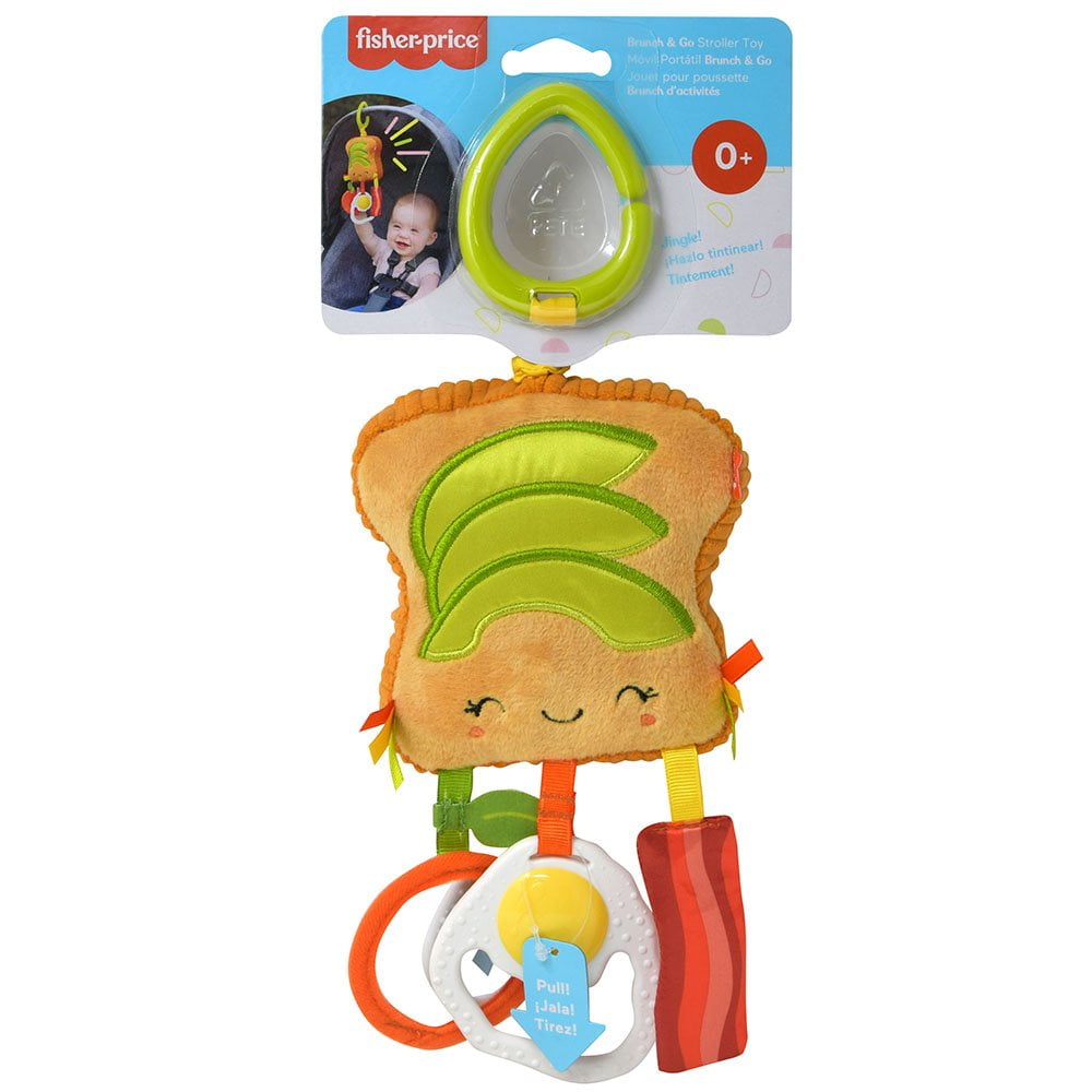 Fisher Price DP Brunch Go Stroller Toy on Header Card