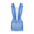 thumbnail image 4 of VISgogo Camisón Sexy Ahuecado para Mujer, Escote Profundo Sin Mangas de Una Pieza con Diseño de Diamantes de Imitación VISgogo moda, 4 of 9