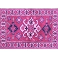 thumbnail image 1 of Ahgly Company Indoor Rectangle Geometric Purple Traditional Area Rugs, 3' x 5', 1 of 4