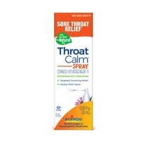 Boiron ThroatCalm Spray, Homeopathic Medicine for Sore Throat Relief, 0.68 fl oz