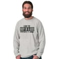 thumbnail image 3 of Body Of God Buddha Exercise Fitness Men's Long Sleeve Tee T Shirt Brisco Brands L, 3 of 6