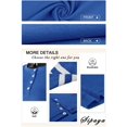 thumbnail image 4 of Womens Casual Sweatshirts Color Block Long Sleeve Sweaters Buttons Henley, 4 of 5
