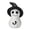 Black, variant on NEXAVKPR Festives Smiling Witch Ghostly Resins Statue For Desktop Bookshelves Window Display Resins Ghostly Figurine with Witch Hat Design For Years Round Decoration