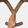 thumbnail image 5 of Yellowstone Dutton Ranch Logo Giant Peel & Stick Wall Decals, 5 of 6
