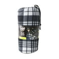 thumbnail image 2 of New AutoDrive 12Volt Heated Travel Blanket. Size 57in x 39in, Black and White. Count 1. Model 12974., 2 of 7