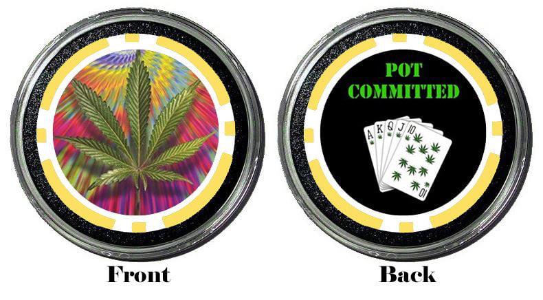 Pot Committed Card Guard Protector 