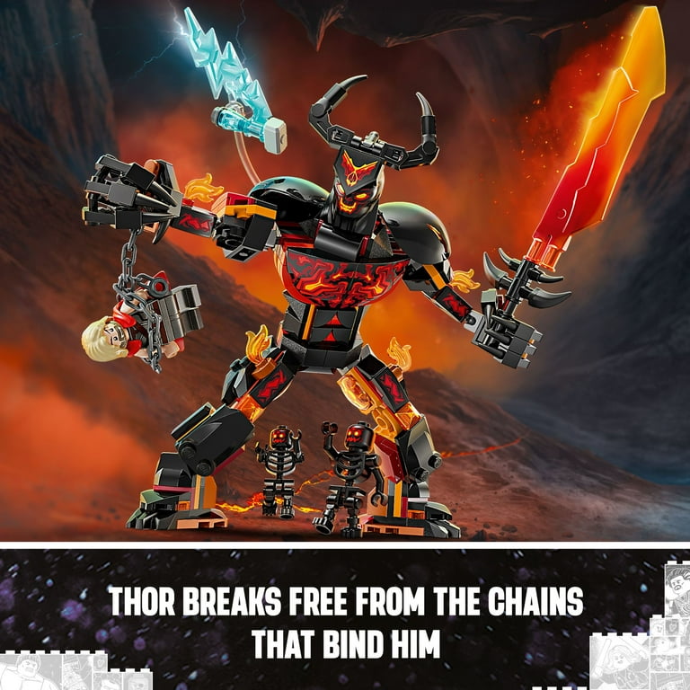 LEGO, Marvel Thor vs Surtur Construction Set, 76289 - Walmart.com