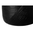 thumbnail image 5 of Seasonal Living Provenance Signature Ceramic 14" Textured End Table in Black, 5 of 6