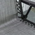 thumbnail image 2 of GVN Folding Chairs Patio Chairs Lawn Chair,Patio Folding Chair, Outdoor Bungee Sling Chair w/ Armrests, Portable Lawn Chair, Gray, 2 of 10