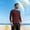 Brown, variant on Men's Sun Protection T Shirt Oversized Fashion Casual Round Neck Long Sleeve for Men Spring Summer Quick Dry Top