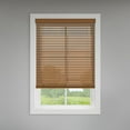 thumbnail image 4 of LEVOLOR Custom Classic Value 2" Cordless Faux Wood Blinds, Pecan, 28" Width x 72" Length, 4 of 7