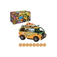 thumbnail image 1 of Teenage Mutant Ninja Turtles: Mutant Mayhem Pizza Fire Delivery Van by Playmates Toys, 1 of 5