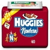 Huggies Newborn Diapers Starter Set, 40-Count (Pack of 2)