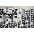 thumbnail image 3 of Loloi Hagen HAG-06 Slate / Denim Geometric Area Rug 2'-7" x 4', 3 of 6