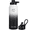 White Black Gradient, variant on GEDUX 32oz Insulated Stainless Steel Water Bottle with 2 Leak Proof Lids(Spout Lid and Straw Lid) Wide Mouth Powder-Coated Water Bottle for Sports and Travel, Red Black Gradient