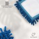 thumbnail image 4 of Ultra-soft and delicate mop, ultra-fine fiber, suitable for cleaning delicate and smooth surfaces, 40CM*10CM, blue, 4 of 5