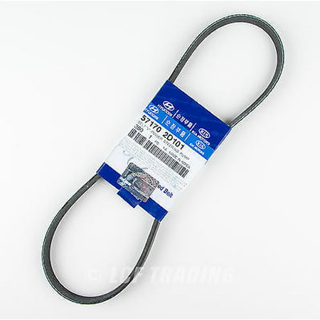 Hyundai Kia Power Steering Pump Belt Part# 57170 2D101 Genuine