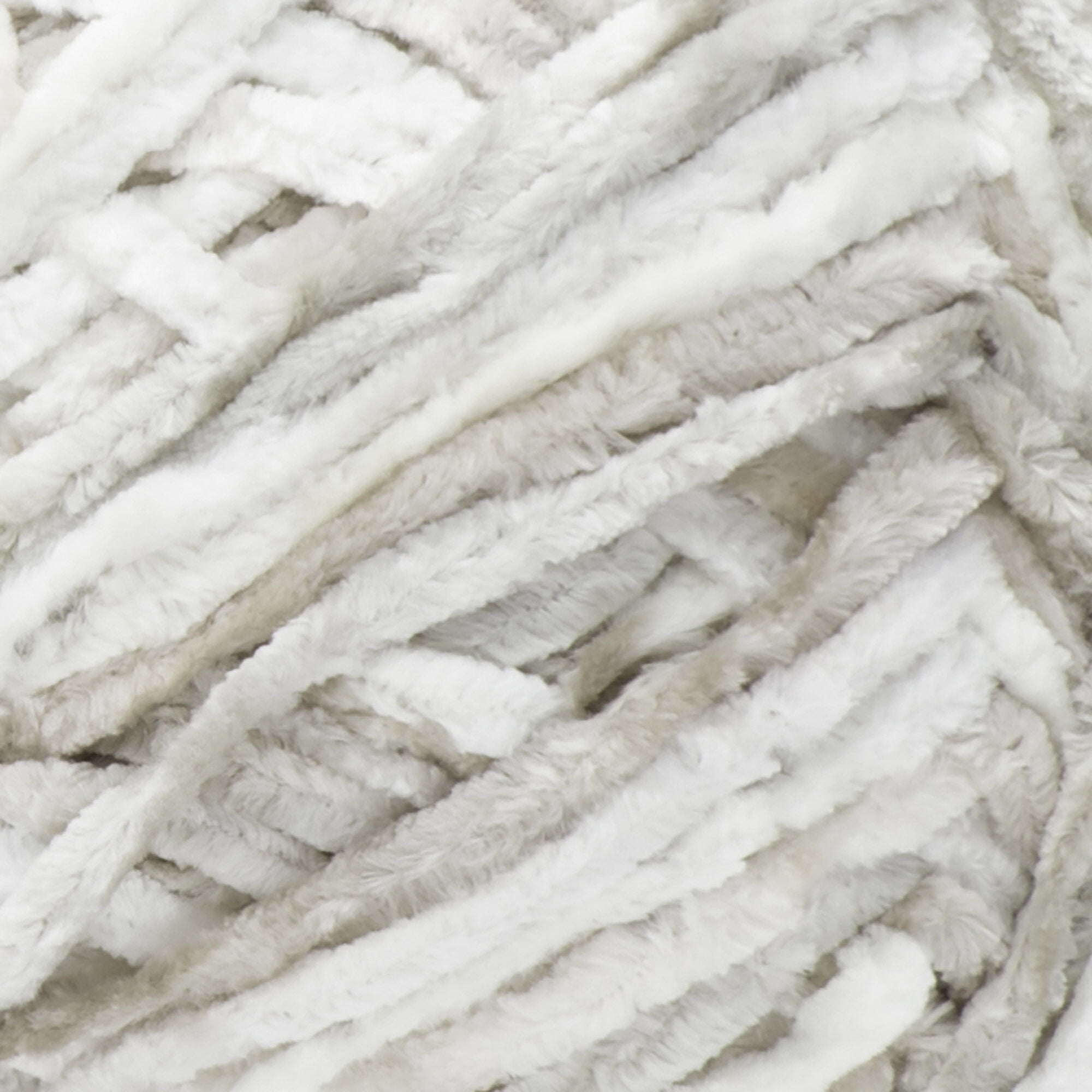Bernat® Crushed Velvet™ #5 Bulky Polyester Yarn, White 10.5oz/300g, 315 Yards (4 Pack)