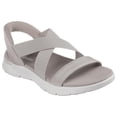 thumbnail image 1 of Sandalias Skechers GO Walk Flex Glimmer Up Taupe para mujer, talla 8, 1 of 1