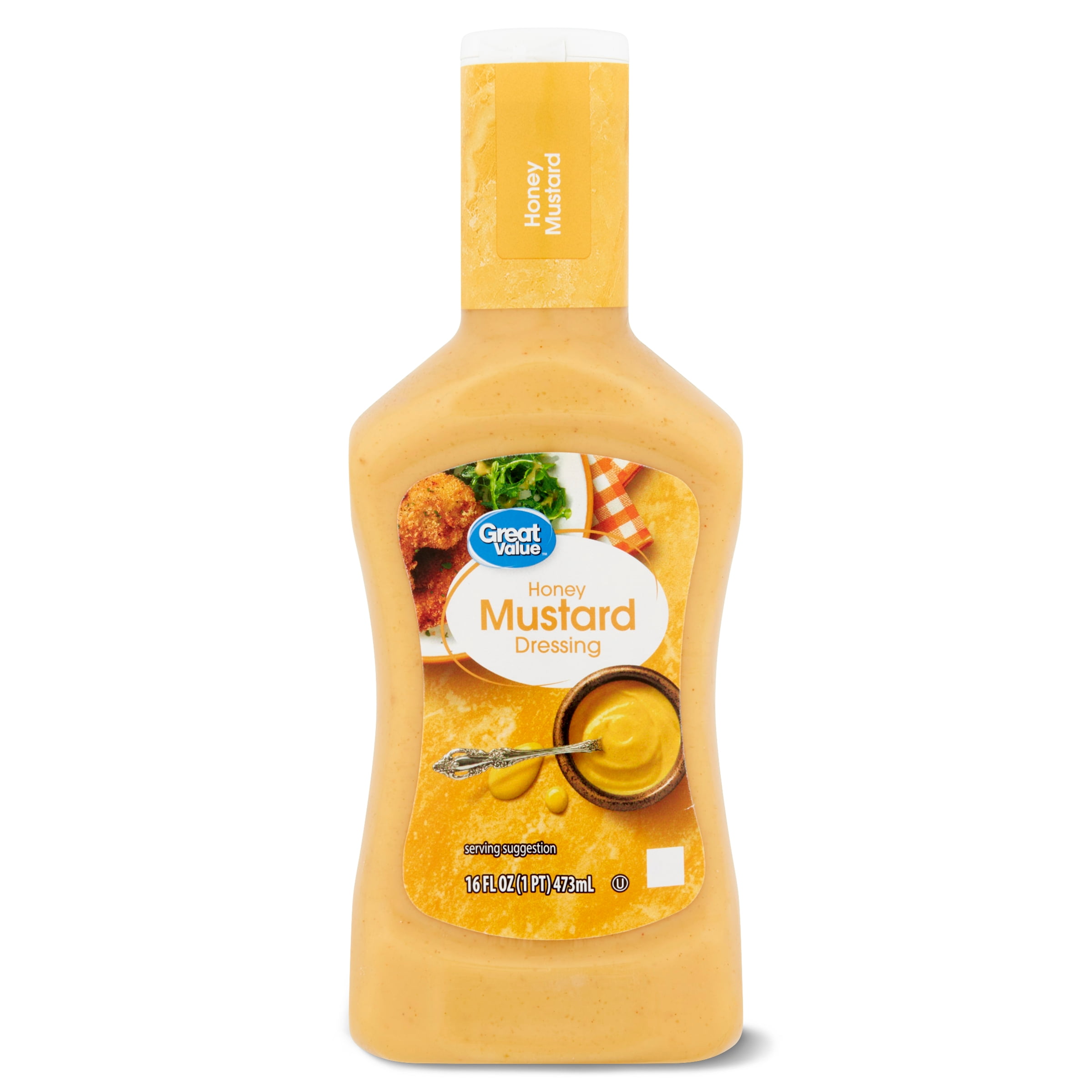 Great Value Honey Mustard Dressing & Dip, 16 fl oz