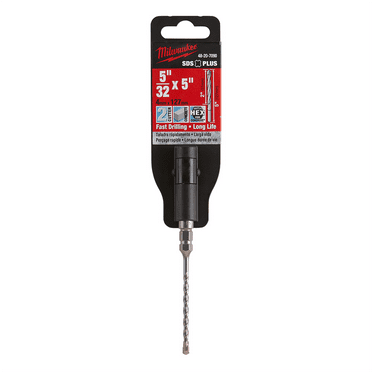 Milwaukee Tool SDS Bit 3/16" x 7" with 1/4" Hex  (25-Pack)